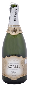 2004 Boston Red Sox Celebration Champagne Bottle (MLB Authentication)